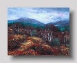 in the trossachs       oil on canvas    100 x 79cm